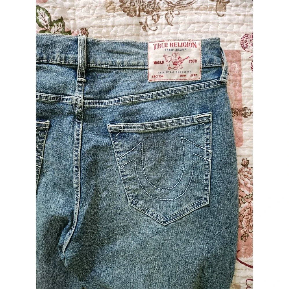 True Religion relaxed design zip